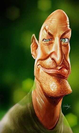 Caricatures by Anthony Geoffroy