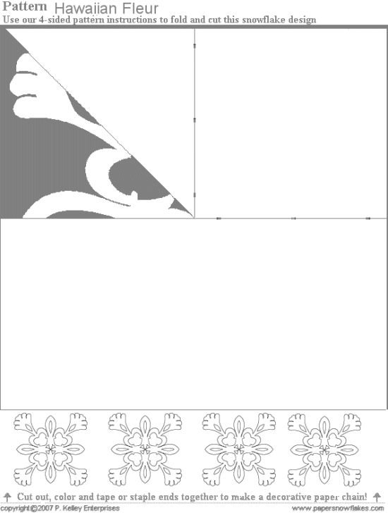 christmas snowflake patterns to make them with your own hands