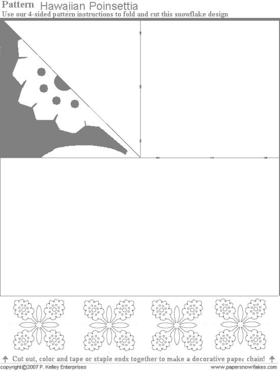 christmas snowflake patterns to make them with your own hands