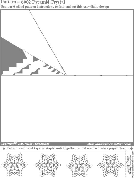 christmas snowflake patterns to make them with your own hands