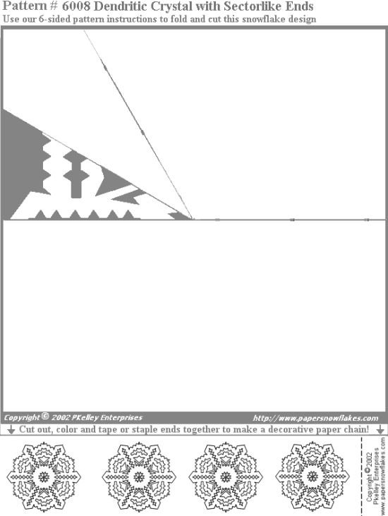 christmas snowflake patterns to make them with your own hands