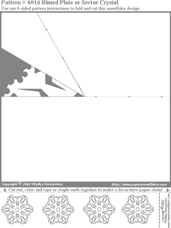 christmas snowflake patterns to make them with your own hands