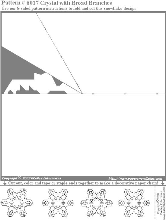 christmas snowflake patterns to make them with your own hands