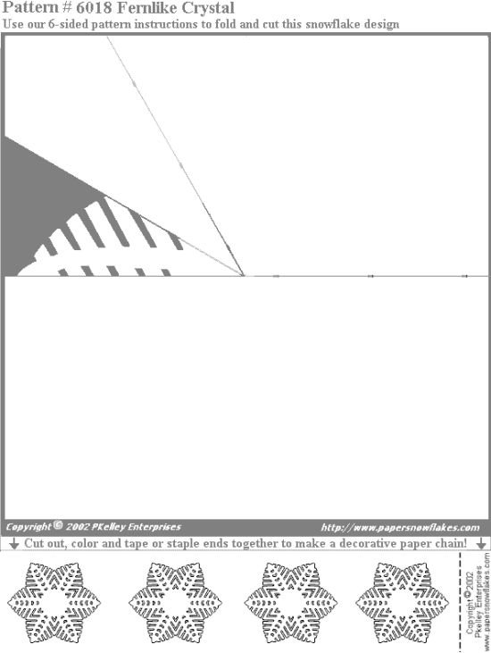 christmas snowflake patterns to make them with your own hands
