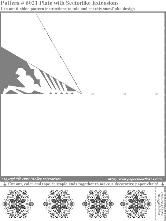 christmas snowflake patterns to make them with your own hands