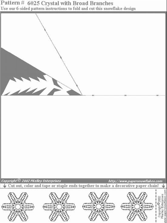 christmas snowflake patterns to make them with your own hands