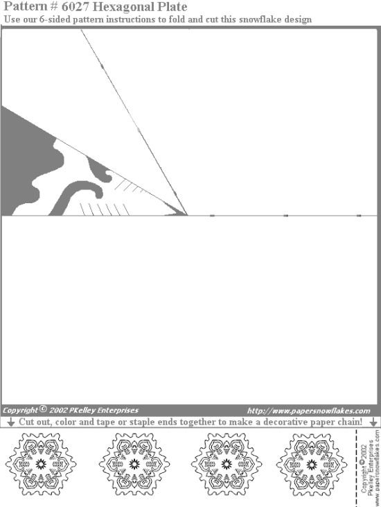 christmas snowflake patterns to make them with your own hands