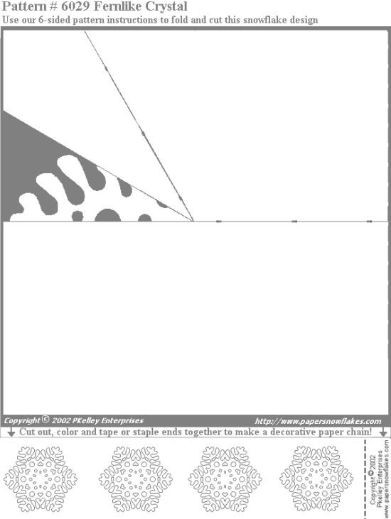 christmas snowflake patterns to make them with your own hands