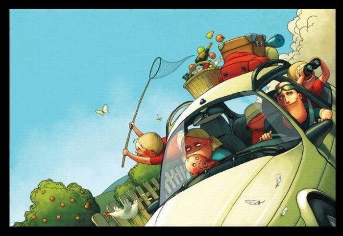 Denis Zilber drawings