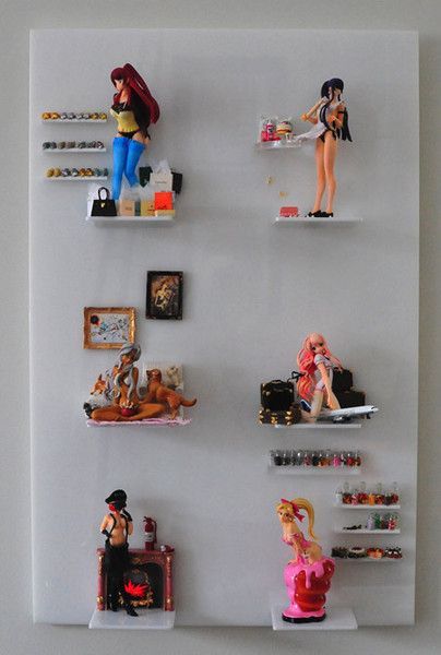 Naughty fine art figurines, Jessica Lichtenstein