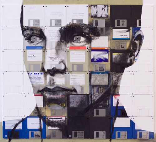 ilustrations from floppy disks