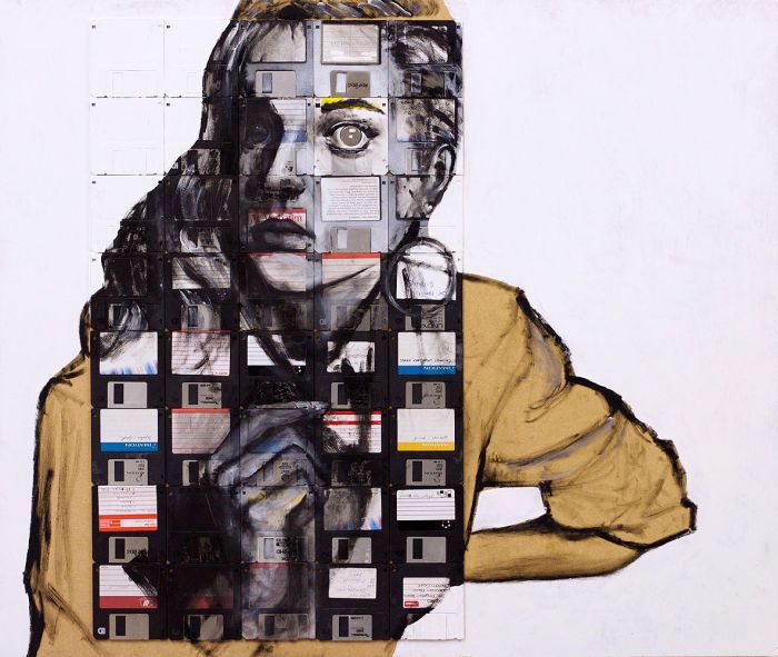 ilustrations from floppy disks