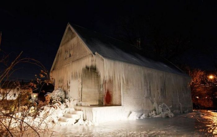 Ice house, Detroit, United States