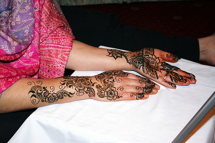 Mehndi Henna Indian tattoos
