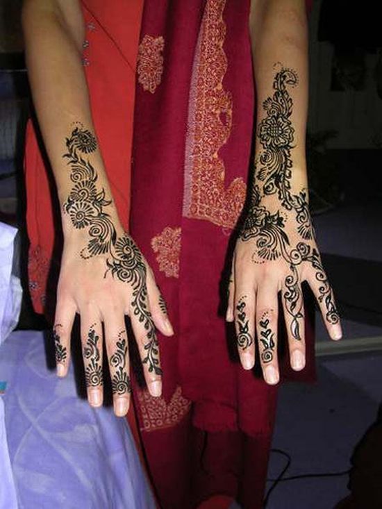 Mehndi Henna Indian tattoos