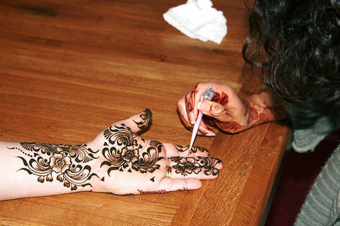 Mehndi Henna Indian tattoos