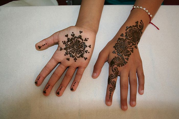 Mehndi Henna Indian tattoos