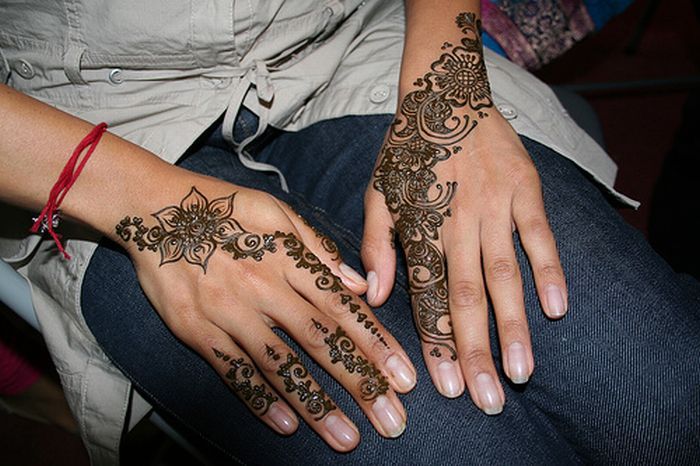 Mehndi Henna Indian tattoos