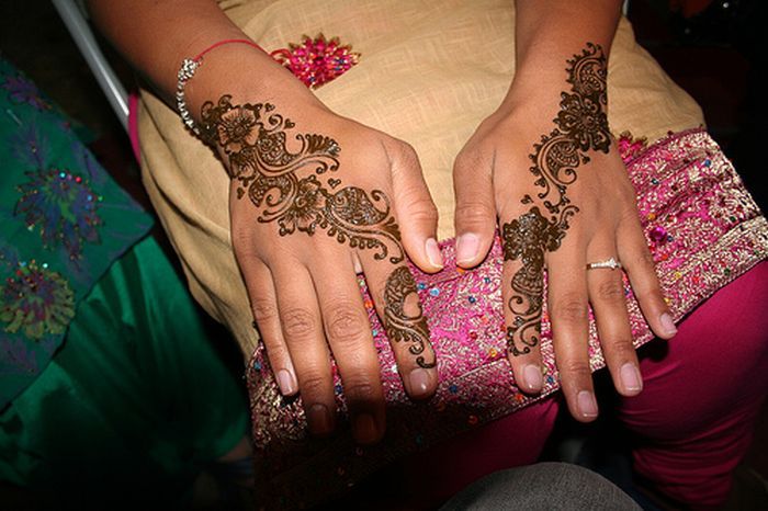 Mehndi Henna Indian tattoos