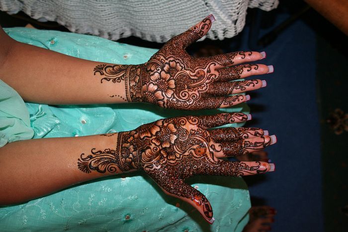 Mehndi Henna Indian tattoos