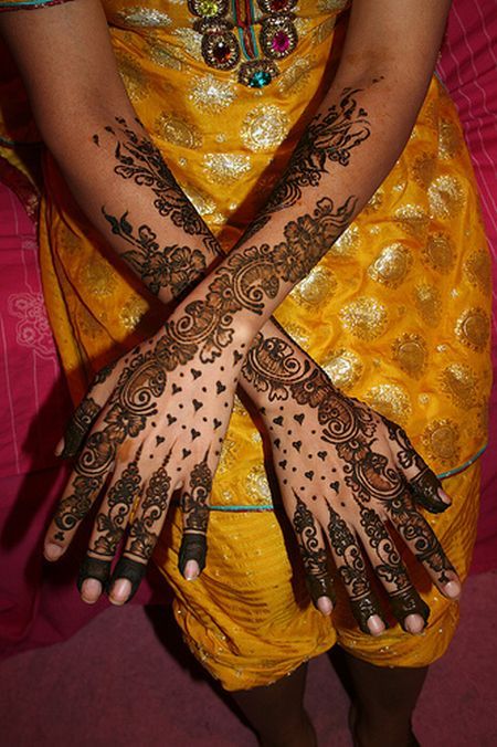 Mehndi Henna Indian tattoos