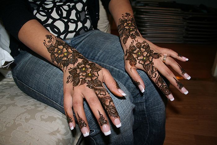 Mehndi Henna Indian tattoos