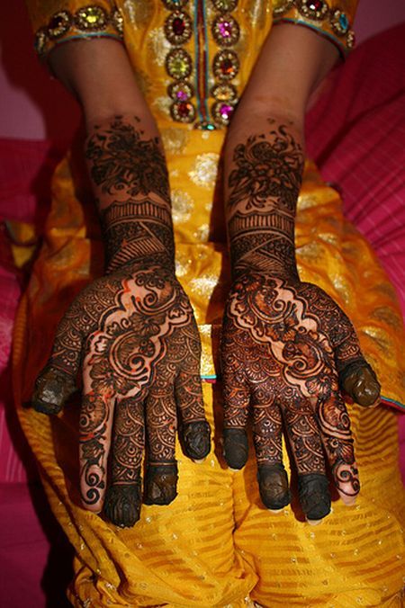 Mehndi Henna Indian tattoos