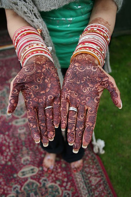 Mehndi Henna Indian tattoos