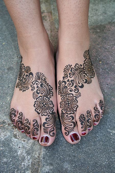 Mehndi Henna Indian tattoos