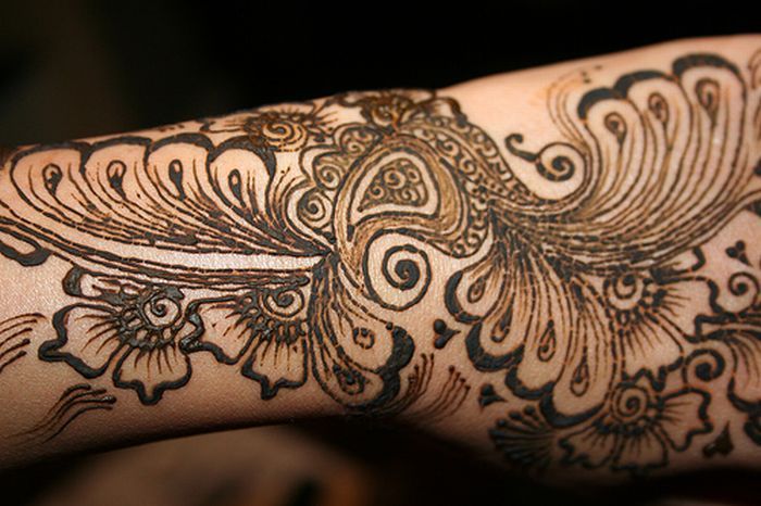 Mehndi Henna Indian tattoos