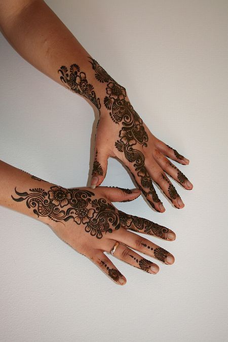 Mehndi Henna Indian tattoos