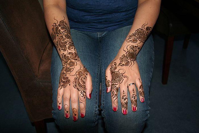 Mehndi Henna Indian tattoos