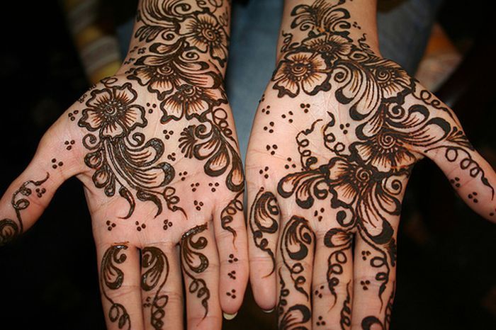 Mehndi Henna Indian tattoos