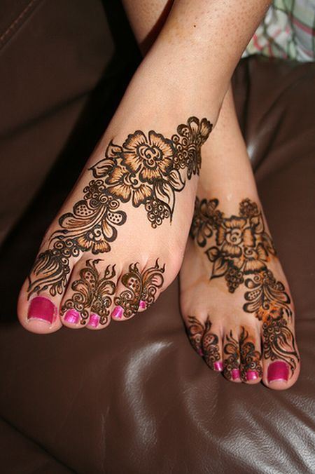 Mehndi Henna Indian tattoos