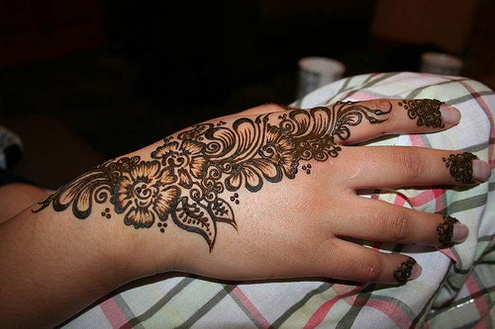 Mehndi Henna Indian tattoos