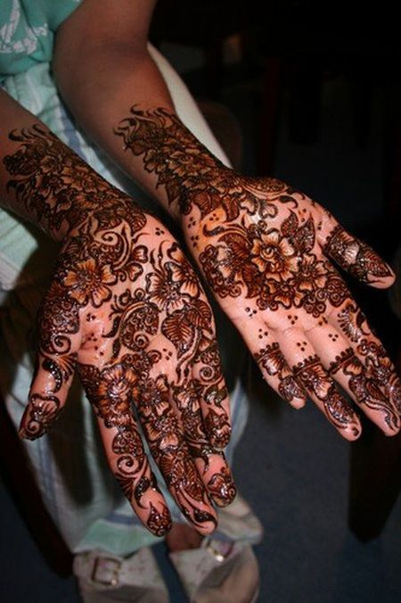 Mehndi Henna Indian tattoos