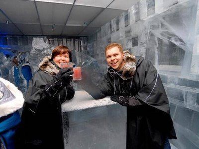 ice bar creation