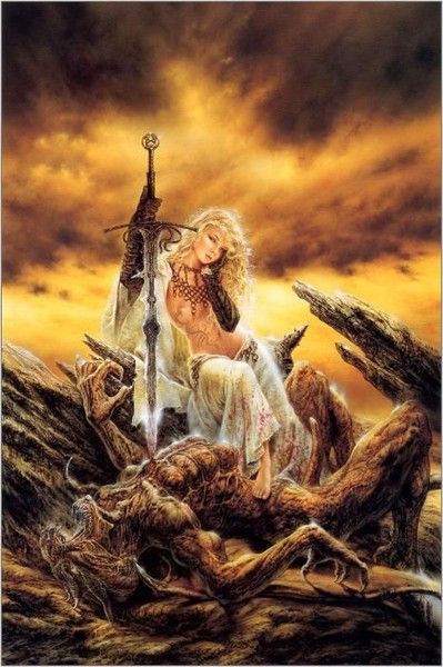 Luis Royo illustration