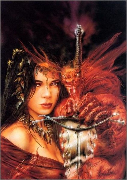 Luis Royo illustration