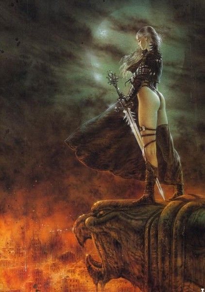 Luis Royo illustration