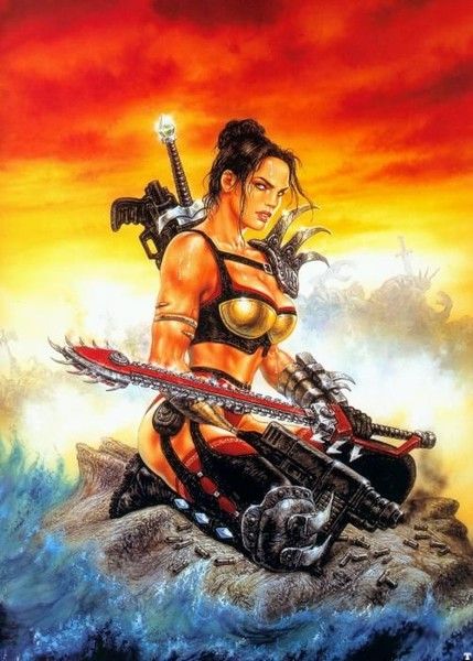 Luis Royo illustration