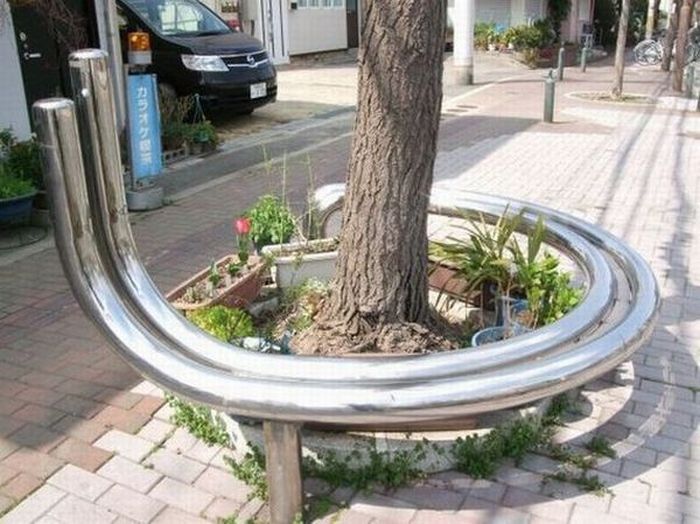 unusual bench