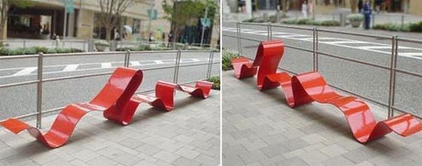 unusual bench