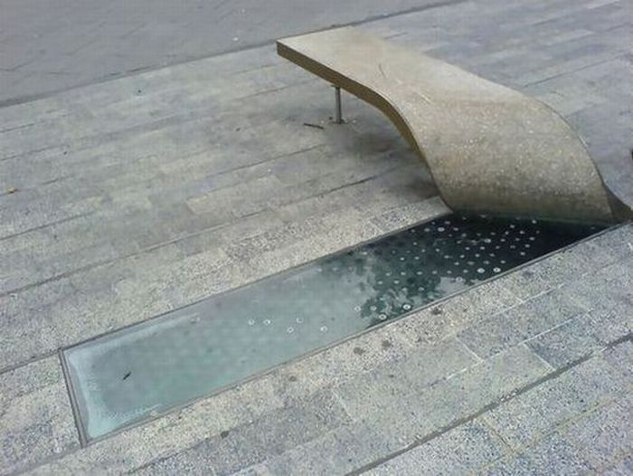 unusual bench