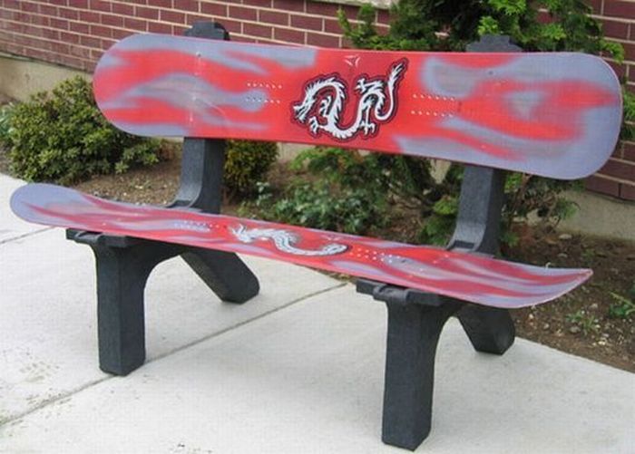 unusual bench