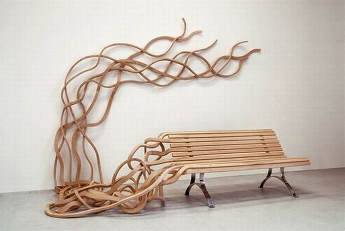 unusual bench