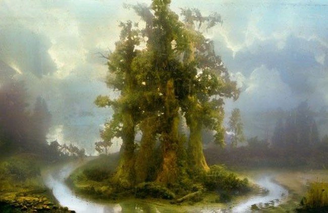 unrealistic landscape