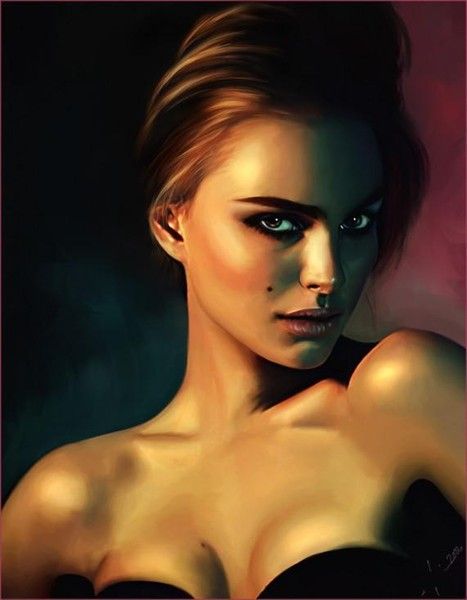 computer graphics digital painting portrait illustration