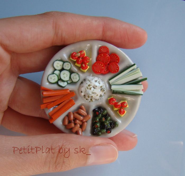 PetitPlat handmade miniature food art