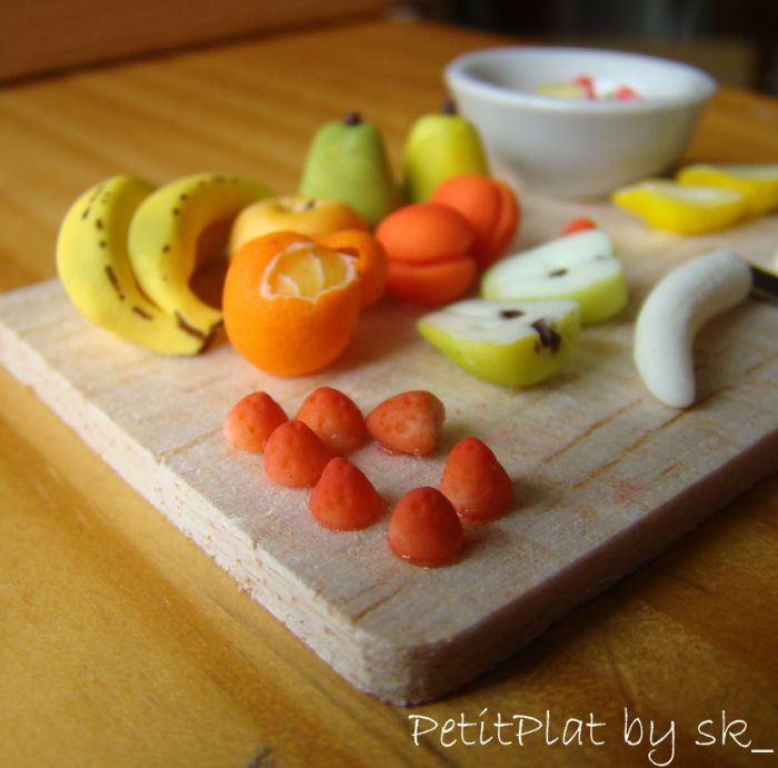 PetitPlat handmade miniature food art